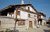 Bansko, traditional houses 